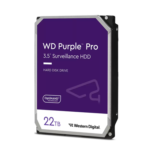 22 TB HDD Western Digital Purple Pro&comma; SATA 6 Gbit&sol;s