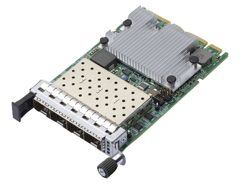 HPE Broadcom BCM57504 Ethernet 10/25Gb 4-port SFP28 OCP3 Adapter for, Ethernet / Fiber, 25 Mbit/s HPE Broadcom BCM57504 Ethernet 10/25Gb 4-port SFP28 OCP3 Adapter for, Ethernet / Fiber, 25 Mbit/s