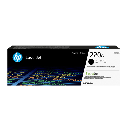 HP 220A Blk LaserJet Toner Cartridge&comma; original&comma; schwarz