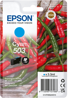 Epson 503&comma; original&comma; cyan