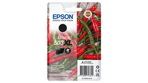 Epson 503XL, original, schwarz Epson 503XL, original, schwarz