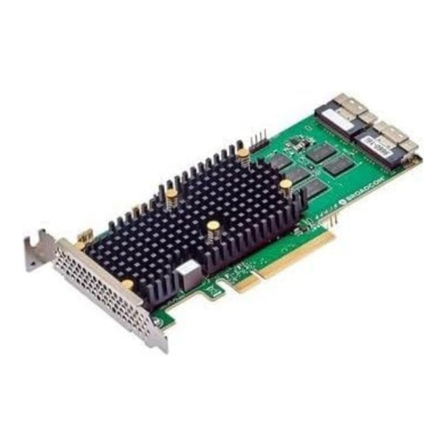 BROADCOM 9660-16i 16-Port Int&period; 24Gb&sol;s SAS&sol;SATA&sol;PCIe NVMe x8 PCIe 4&period;0 8GB &lpar;B&rpar;