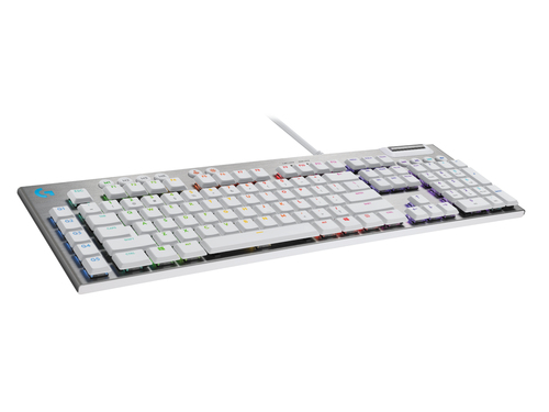 Logitech G 920-011356 weiß Tastatur, Layout: Französisch, Logitech GL Tactile, RGB Logitech G 920-011356 weiß Tastatur, Layout: Französisch, Logitech GL Tactile, RGB