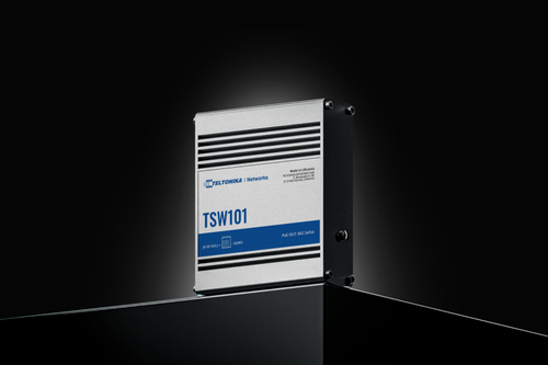 Teltonika TSW101, 5x RJ-45, Backplane: 10 Gbit/s, PoE Teltonika TSW101, 5x RJ-45, Backplane: 10 Gbit/s, PoE