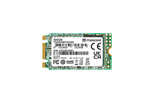 500 GB SSD Transcend 425S, lesen: 530 MB/s, schreiben: 480 MB/s 500 GB SSD Transcend 425S, lesen: 530 MB/s, schreiben: 480 MB/s