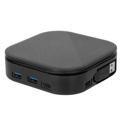 Targus DOCK116GLZ, USB 3.2 Gen 2 (3.1 Gen 2) Type-C, schwarz, USB Power Delivery Targus DOCK116GLZ, USB 3.2 Gen 2 (3.1 Gen 2) Type-C, schwarz, USB Power Delivery