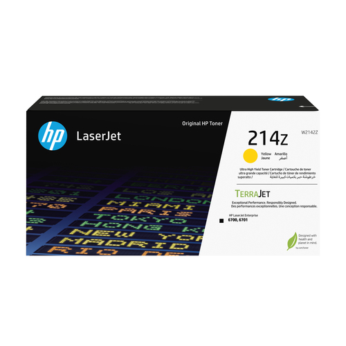 HP 214Z Ylw Original LaserJet Toner Crtg&comma; original&comma; gelb