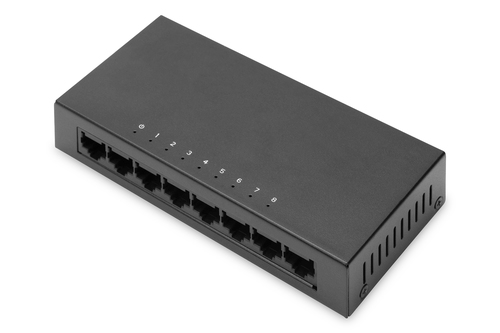 Digitus DN-80069 Unmanaged Switch, 8x RJ-45 Digitus DN-80069 Unmanaged Switch, 8x RJ-45