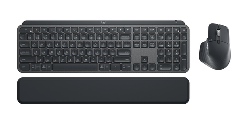 Logitech MX Keys Combo For Business Gen 2 graphit Tastatur, Layout: UK International, Scherenschalter, beleuchtet Logitech MX Keys Combo For Business Gen 2 graphit Tastatur, Layout: UK International, Scherenschalter, beleuchtet