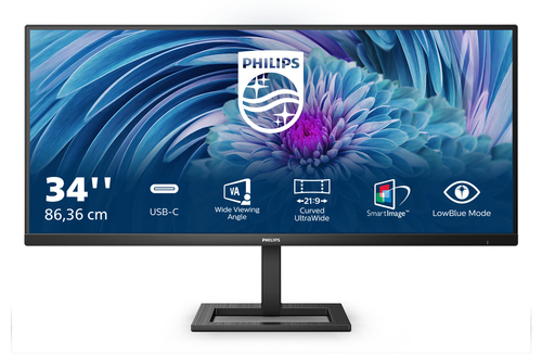 Philips E Line 346E2LAE/00 LED display 86,4 cm (34) 3440 x 1440 Pixel Wide Quad HD LCD Schwarz Philips E Line 346E2LAE/00 LED display 86,4 cm (34) 3440 x 1440 Pixel Wide Quad HD LCD Schwarz