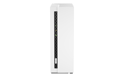 QNAP TS-133, 2 GB RAM, 1x Einschübe, 1x 1 GBit/s LAN, Tower NAS weiß QNAP TS-133, 2 GB RAM, 1x Einschübe, 1x 1 GBit/s LAN, Tower NAS weiß