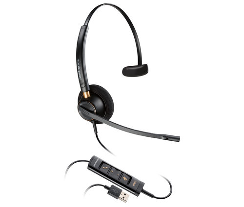 HP Poly EncorePro 515 Microsoft Teams Certified Monoaural with USB-A Headset HP Poly EncorePro 515 Microsoft Teams Certified Monoaural with USB-A Headset
