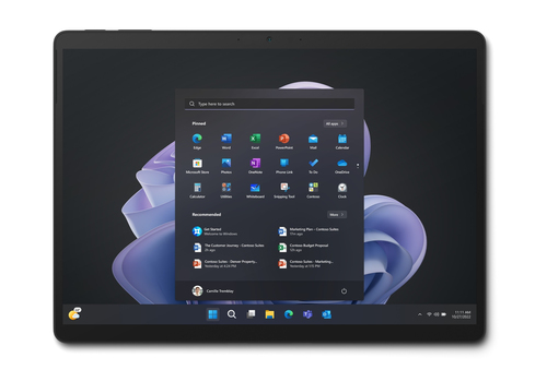 Microsoft Pro 9&comma; Windows 13 Zoll Tablet&comma; Intel Core i5 i5-1245U&comma; 8 GB&comma; 256 GB&comma; graphit