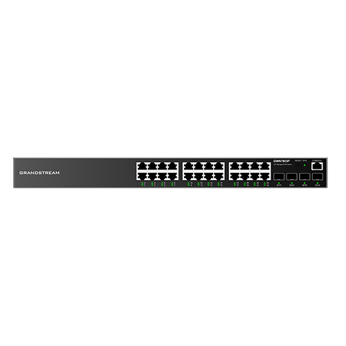 Grandstream Networks GWN7803P L2+ Managed Switch, 24x RJ-45, Backplane: 56 Gbit/s, PoE Grandstream Networks GWN7803P L2+ Managed Switch, 24x RJ-45, Backplane: 56 Gbit/s, PoE