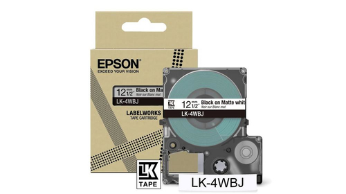 Epson LK-4WBJ Schwarz, Weiß Epson LK-4WBJ Schwarz, Weiß