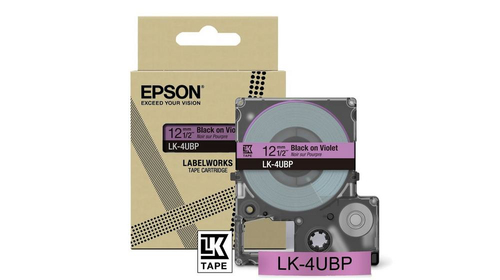 Epson LK-4UBP Schwarz&comma; Violett