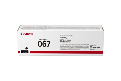 Canon 067, original, schwarz Canon 067, original, schwarz