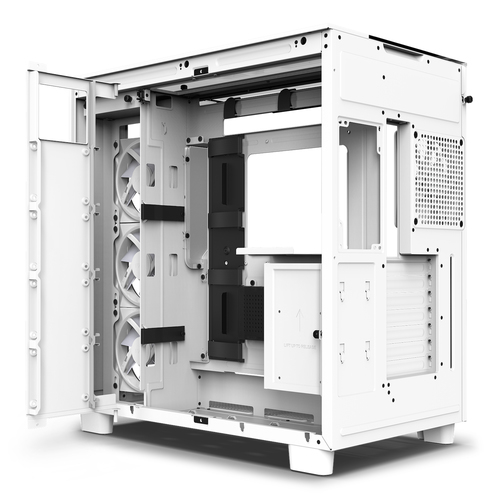 NZXT H9 Elite, Midi Tower, weiß, Glasfenster NZXT H9 Elite, Midi Tower, weiß, Glasfenster