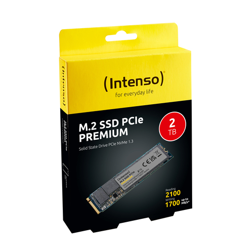 2 TB SSD Intenso Premium&comma; lesen&colon; 2100 MB&sol;s&comma; schreiben&colon; 1700 MB&sol;s