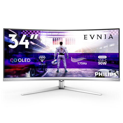 34 Zoll Philips 34M2C8600/00, 86,4cm TFT, 100 Hz, Wide Quad HD, 0,03ms, 2x HDMI, 1x DP, integrierter USB-Hub 34 Zoll Philips 34M2C8600/00, 86,4cm TFT, 100 Hz, Wide Quad HD, 0,03ms, 2x HDMI, 1x DP, integrierter USB-Hub