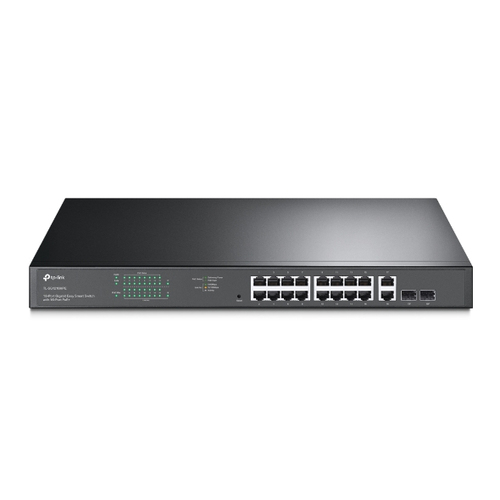 TP-Link TL-SG1218MPE L2 Managed Switch, 18x RJ-45, Backplane: 36 Gbit/s, PoE TP-Link TL-SG1218MPE L2 Managed Switch, 18x RJ-45, Backplane: 36 Gbit/s, PoE