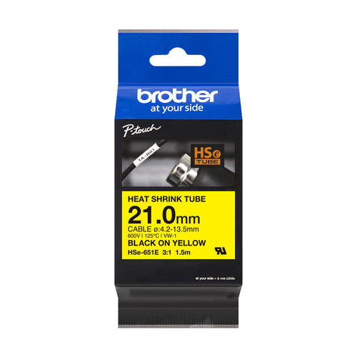 Brother HSE-651E Etiketten erstellendes Band Brother HSE-651E Etiketten erstellendes Band