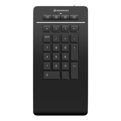 3Dconnexion Numpad Pro Numerische Tastatur Bluetooth/USB/RF Wireless Schwarz 3Dconnexion Numpad Pro Numerische Tastatur Bluetooth/USB/RF Wireless Schwarz