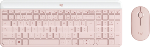Logitech MK470 rose Tastatur, Layout: Französisch Logitech MK470 rose Tastatur, Layout: Französisch