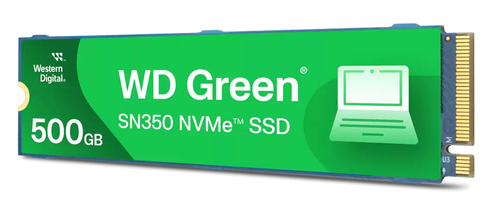 500 GB SSD Western Digital SN350&comma; lesen&colon; 2400 MB&sol;s&comma; schreiben&colon; 1500 MB&sol;s
