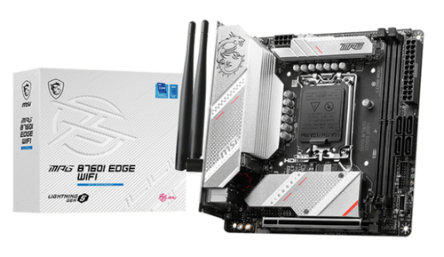 MSI MPG B760I EDGE WIFI Motherboard Intel B760 LGA 1700 mini ATX MSI MPG B760I EDGE WIFI Motherboard Intel B760 LGA 1700 mini ATX