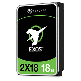 Seagate Exos 2X18 Interne Festplatte