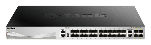 D-Link DGS-3130-30S/E L3 Managed Switch, 2x RJ-45, Backplane: 168 Gbit/s D-Link DGS-3130-30S/E L3 Managed Switch, 2x RJ-45, Backplane: 168 Gbit/s