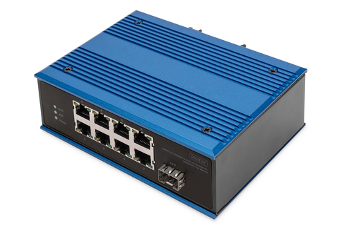 Digitus DN-651133 Unmanaged Switch, 8x RJ-45, Backplane: 0,1 Gbit/s, PoE Digitus DN-651133 Unmanaged Switch, 8x RJ-45, Backplane: 0,1 Gbit/s, PoE