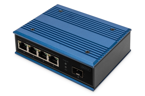 Digitus DN-651130 Unmanaged Switch&comma; 4x RJ-45&comma; Backplane&colon; 0&comma;1 Gbit&sol;s