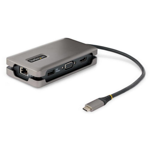 StarTech.com DKT31CVHPD3, USB 3.2 Gen 2 (3.1 Gen 2) Type-C, grau, USB Power Delivery, Kunststoff Gehäuse StarTech.com DKT31CVHPD3, USB 3.2 Gen 2 (3.1 Gen 2) Type-C, grau, USB Power Delivery, Kunststoff Gehäuse