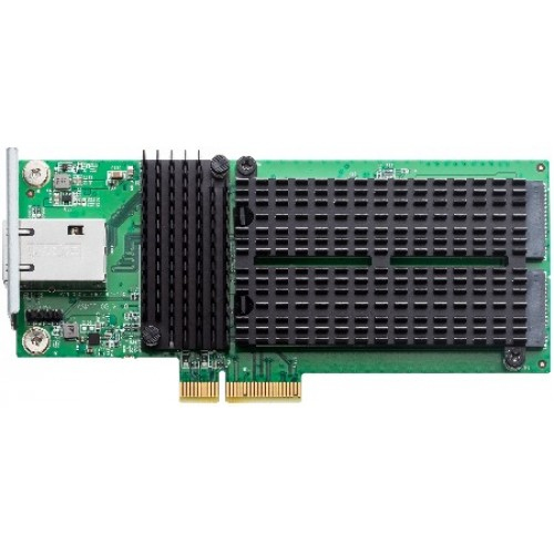 Asustor 92G01-N10T0004, Ethernet, 10000 Mbit/s, schwarz, grün Asustor 92G01-N10T0004, Ethernet, 10000 Mbit/s, schwarz, grün