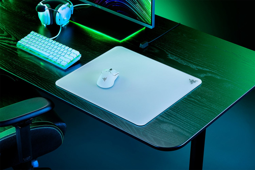 Razer Atlas&comma; wei&szlig;&comma; Gaming-Mauspad&comma; 400x450x4mm