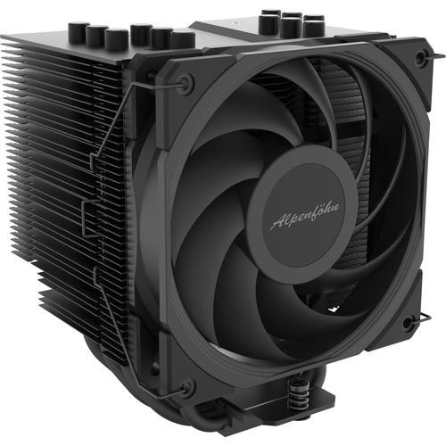 Alpenföhn Brocken 4, schwarz, CPU-Kühler, 155x127x92mm, 94 m³/h, 1,74 mmH2O, 4-polig Alpenföhn Brocken 4, schwarz, CPU-Kühler, 155x127x92mm, 94 m³/h, 1,74 mmH2O, 4-polig