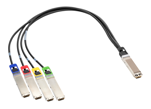 HPE InfiniBand NDR/Ethernet OSFP to 2xOSFP 3m Splitter Direct Attach Copper Cable HPE InfiniBand NDR/Ethernet OSFP to 2xOSFP 3m Splitter Direct Attach Copper Cable