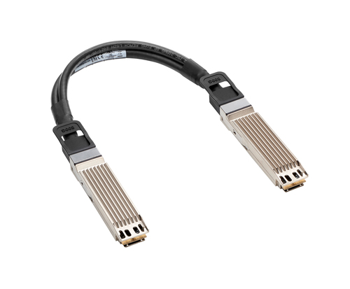 HPE InfiniBand NDR/Ethernet OSFP to OSFP 1m Switch-Switch Direct Attach Copper Cable HPE InfiniBand NDR/Ethernet OSFP to OSFP 1m Switch-Switch Direct Attach Copper Cable