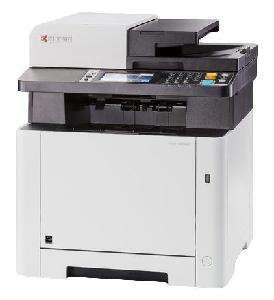 KYOCERA M5526cdn&comma; Laser&comma; bis A4&comma; 9600 x 600 DPI&comma; 26 Seiten pro Minute&comma; schwarz&comma; wei&szlig;