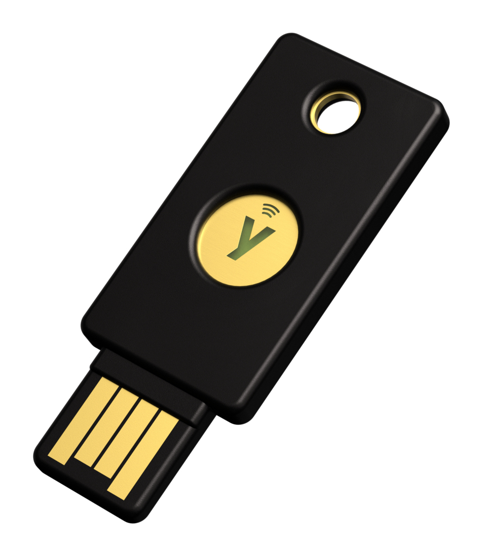 Yubico Security Key by bico USB-Stick, USB-A 3.0 USB-Sicherheitsschlüssel U2F und FIDO2 Yubico Security Key by bico USB-Stick, USB-A 3.0 USB-Sicherheitsschlüssel U2F und FIDO2