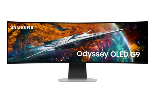 49 Zoll Samsung G95SC&comma; 124cm TFT&comma; 240 Hz&comma; Dual QHD&comma; 0&comma;03ms&comma; 1x HDMI&comma; 1x DP&comma; integrierter USB-Hub