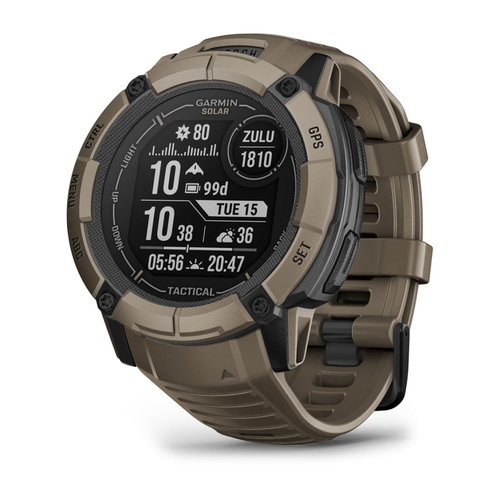 Garmin Instinct 2X Solar Tactical Edition 2,79 cm (1.1) MIP 50 mm Digital 176 x 176 Pixel Touchscreen Grün GPS