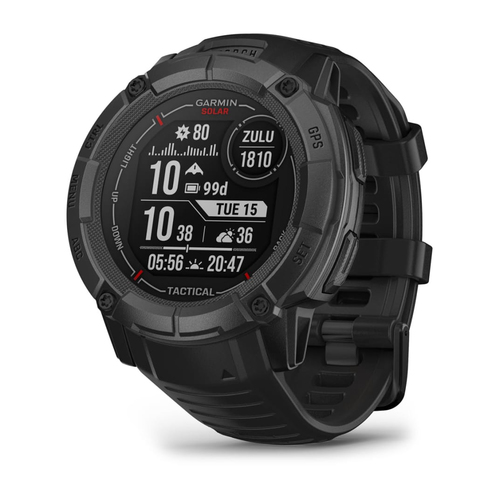Garmin Instinct 2X Solar Tactical Edition 2,79 cm (1.1) MIP 50 mm Digital 176 x 176 Pixel Touchscreen Schwarz GPS