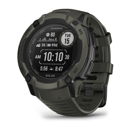 Garmin Instinct 2X Solar 2,79 cm (1.1) MIP 50 mm Digital 176 x 176 Pixel Touchscreen Grün GPS