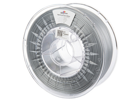 Spectrum Filaments PLA Glitter 1.75mm, Polyacticsäure (PLA), metallic-silber, 500 g Spectrum Filaments PLA Glitter 1.75mm, Polyacticsäure (PLA), metallic-silber, 500 g