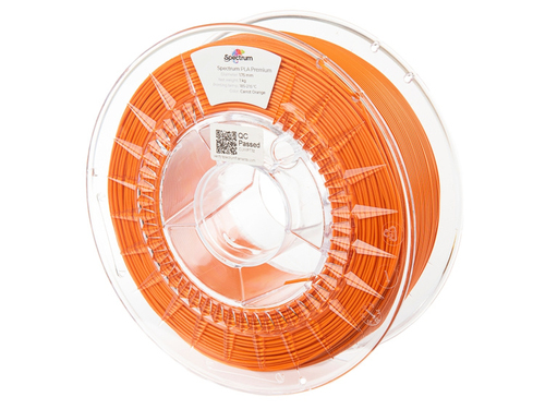 Spectrum Filaments PLA Premium&comma; Polyactics&auml;ure &lpar;PLA&rpar;&comma; orange&comma; 1 kg