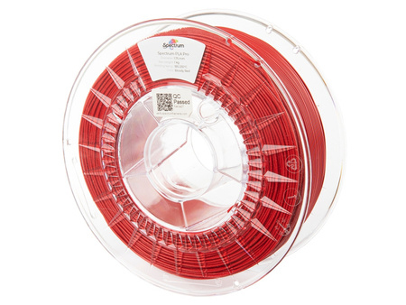 Spectrum Filaments PLA Pro 1&period;75mm&comma; Polyactics&auml;ure &lpar;PLA&rpar;&comma; rot&comma; 1 kg