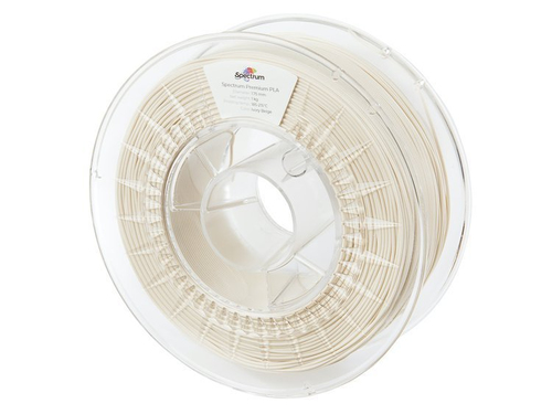 Spectrum Filaments PLA Premium, Polyacticsäure (PLA), beige, 1 kg Spectrum Filaments PLA Premium, Polyacticsäure (PLA), beige, 1 kg